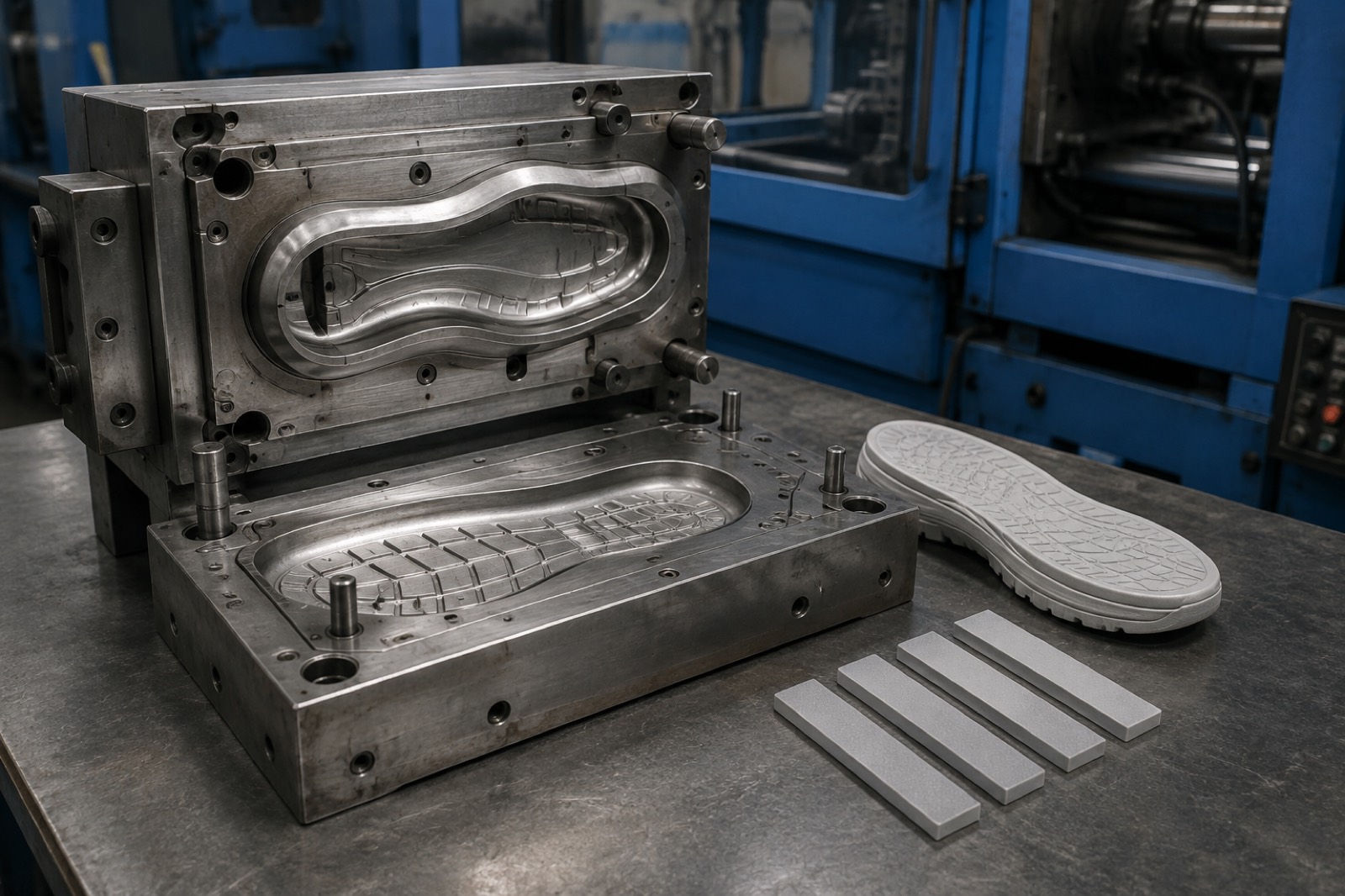 Material development validation and production samples
