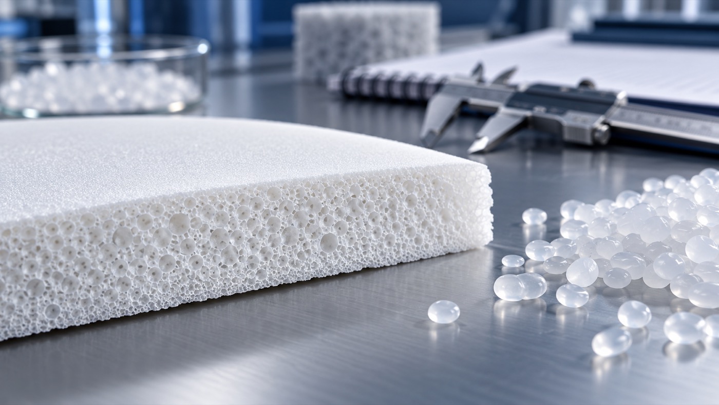 Microcellular foam structure and formulation validation