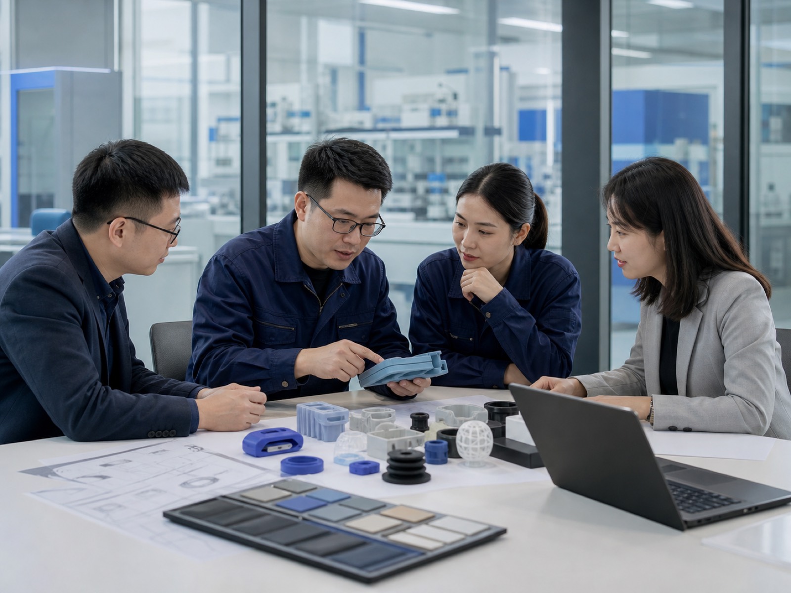 Chinese engineers co-develop with customer team
